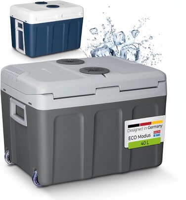 Електрична холодильна камера 40 літрів 12 В / 230 В для автомобіля, вантажівки, будинку на колесах, кемпінгу - міні-холодильник хо