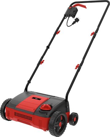 В-1 Електричний Вертикуттер (1400 Вт, глибина обробки -12-8-4 мм, ширина обробки вертикуттера/аератора 310/290 мм, кількість ножів 8 шт., кількість зубців 45 шт., у комплекті ролики з ножами та аератором), 1431 2-