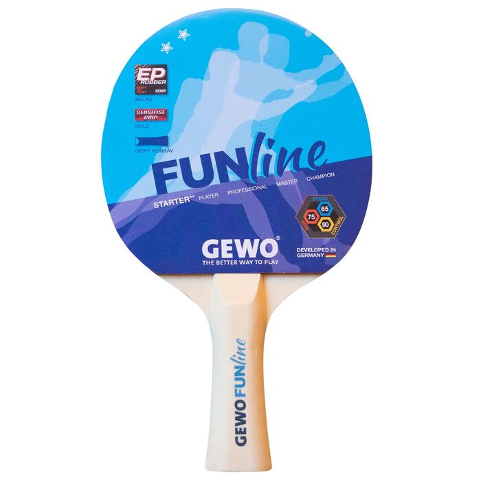 Набір для настільного тенісу Gewo Fun Time 4 Bats 10 Balls (96980000)