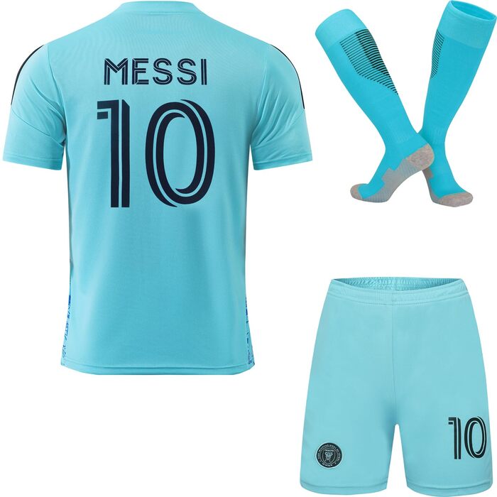 Дитяча футболка та шорти Miami 10 Third 2023/2024 зелена, розмір 24 (6-7 років), зелена