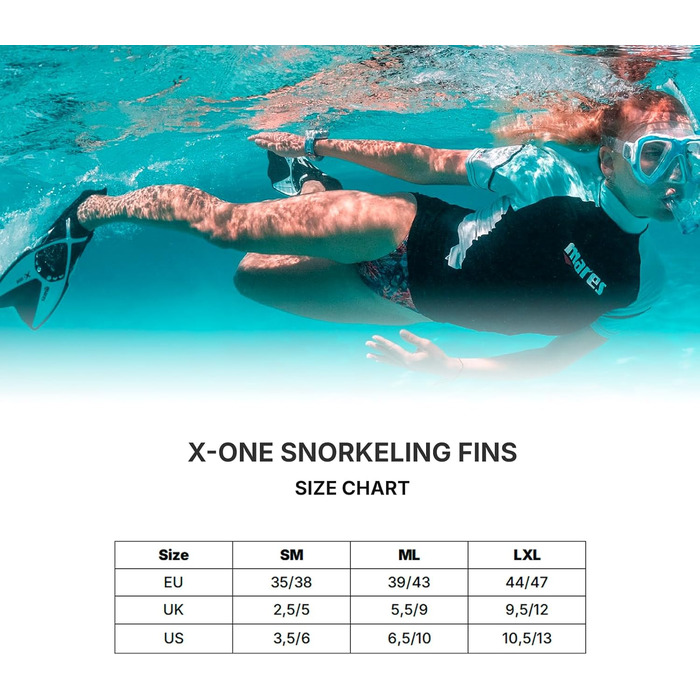 Набір для дайвінгу Mares для дорослих X-ONE MAREA M/L білий