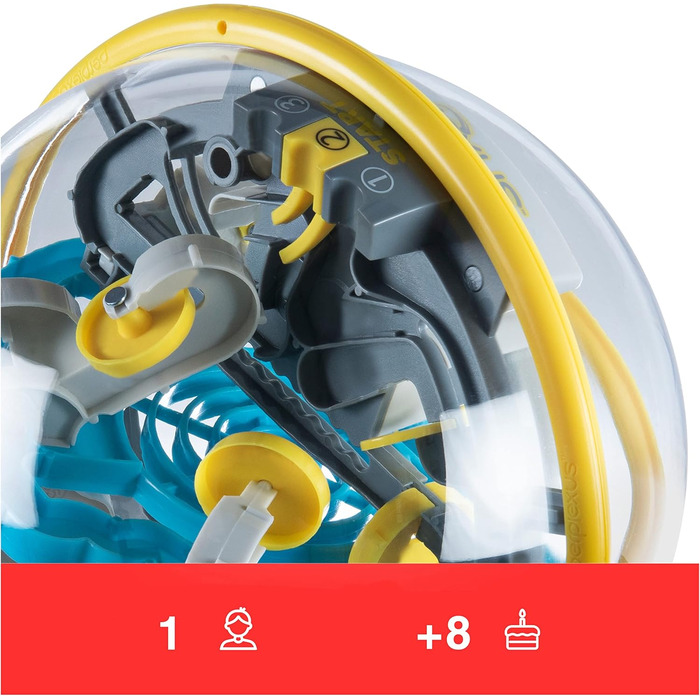 Лабіринт з кульками зі 100 перешкодами - для спритних шанувальників Perplexus від 8 років, 3D-