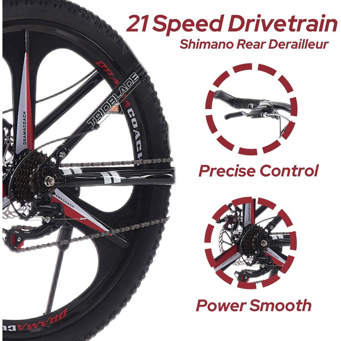 Складаний гірський велосипед для дорослих LSBIKE 27.5″