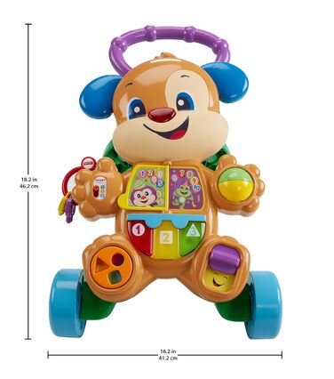 Стандартна упаковка, 83 Fisher-Price Learning Fun Puppy Baby Walker