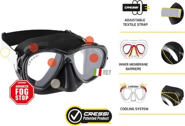 Самоа для дайвінгу та сноркелінгу - маска або комплект Самоа, маска Самоа трубка, Мексика, один розмір, унісекс комплект для дорослих, маска трубка, чорний/чорний