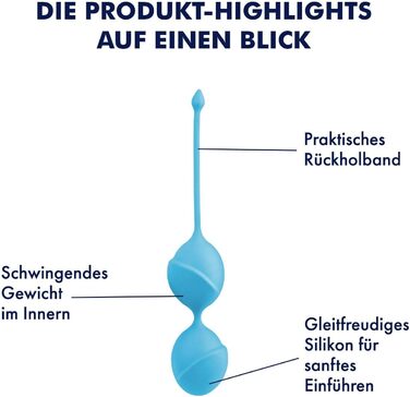 Тренажер тазового дна EIS для жінок, силікон, 4,2 см
