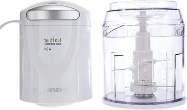 Компактний подрібнювач Grundig MM 5150 Multi-Cut (400 Вт, пластиковий контейнер 0,5 л) одинарний