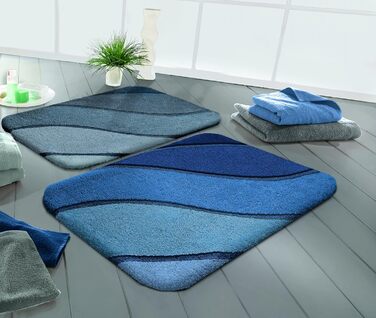 Килимок для ванної Kleine Wolke Serenade, 60 х 90 см, антрацит