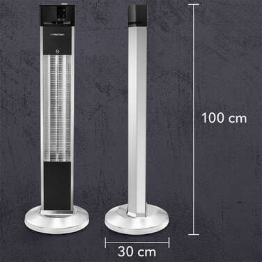 Обігрівач інфрачервоний Trotec IRS 2000 E 2000 W Silver/Black (1410003920)