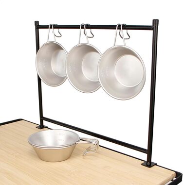 Барбекю, пішохідний, кемпінговий кухоль, нержавіюча сталь, кемпінговий кухоль, штабельований, підвісний, супова миска, посуд для пікніка, міцний, штабельований, підвісна супова миска