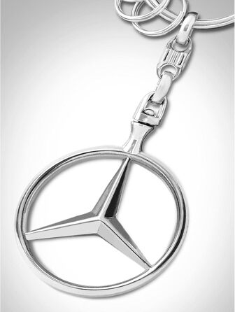 Брелок для ключів Mercedes-Benz Collection Брюссель Литий цинковий брелок з кількома міні-розрізними кільцями