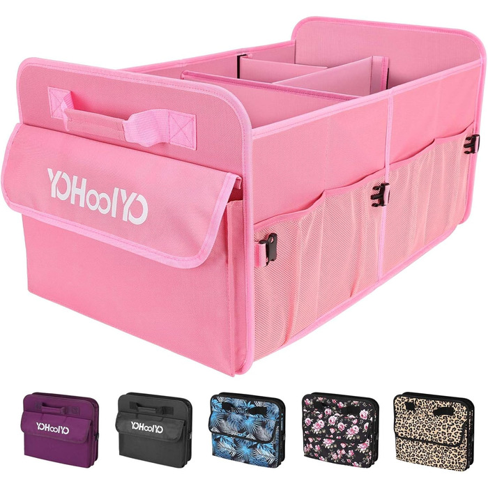 Організатор багажника складний 72 л автомобільний багажник сумка підтримує 35 кг 600D оксфордська тканина водонепроникний нековзни