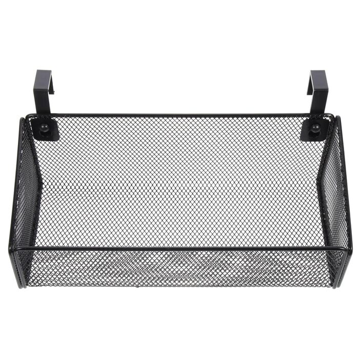 Металевий підвісний кошик для зберігання біля ліжка, міцний кошик для зберігання з гачками, економія місця для дому, школи та гуртожитку