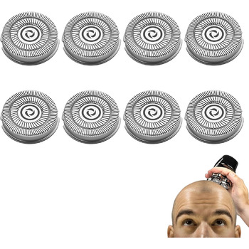 Змінні головки для електробритви Skull Shaver Pitbull (8 шт. )
