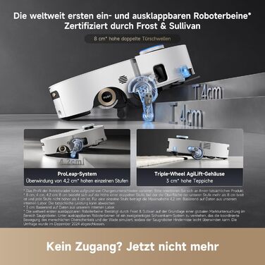 Робот-пилосос Dreame Aqua10 Ultra Roller Complete з роліковим шваброю AquaRoll, білий