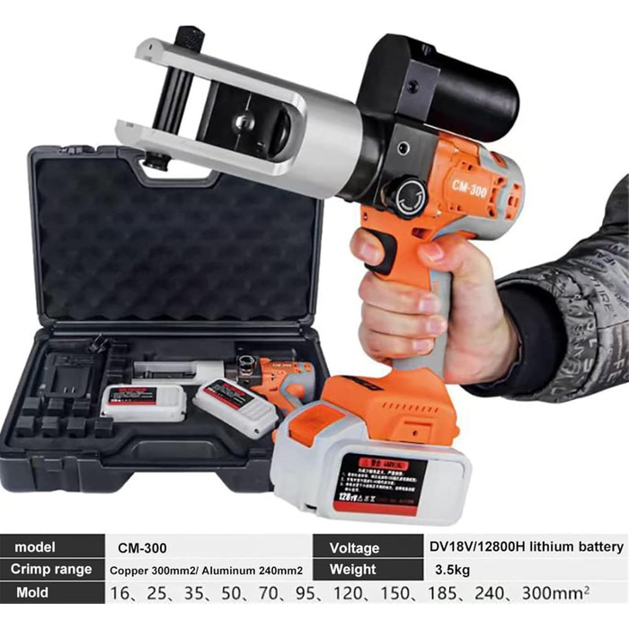 Обтискні кліщі BLUEZY для кабельних наконечників — ергономічний і надійний інструмент для професійного монтажу