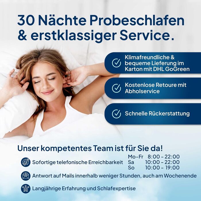 Матрац AM Quality Mattresses для профілактики пролежнів для ліжка для догляду за хворими 90x200 - Виготовлено в Німеччині - Водонепроникний матрац для ліжка для догляду вдома 90x200 см - Преміальний матрац з твердими краями 14 сантиметрів 90 x 200 см