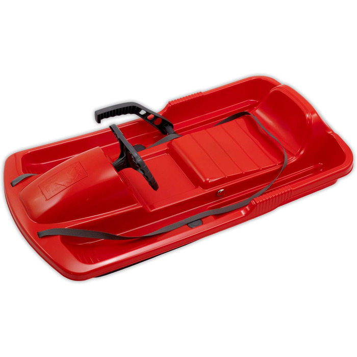 Снігохід KHW Snow Fox, кермовий, TÜV-тестований, червоний