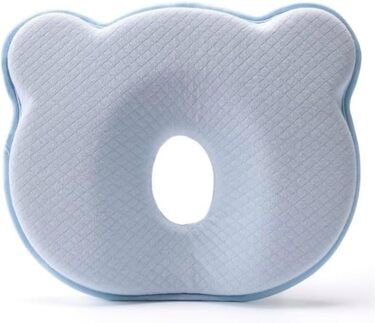 Ортопедична дитяча подушка Baby Pillow Against Flat Head Дитяча подушка Memory Foam для новонароджених 0-12 місяців, Подушка проти деформації голови Baby