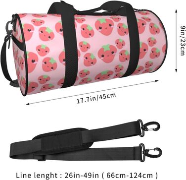 Дорожня сумка Солодка полуниця, спортивна сумка для чоловіків та жінок, сумка-мішок, спортивна сумка