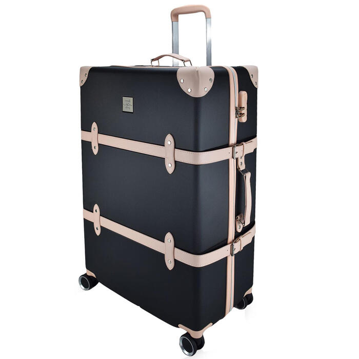 Валіза Semi Line 28' (L) Black/Pink Cream (T5671-4)