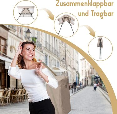 Дитяче ліжечко XJD Baby, складне дитяче ліжечко 2 в 1, колиска з кошиком для зберігання, дорожнє ліжечко з м&39яким матрацом, сумка для перенесення, москітна сітка, дитяча колиска для дітей від 0 до 6 місяців, від народження до 10 кг, хакі-хакі-1