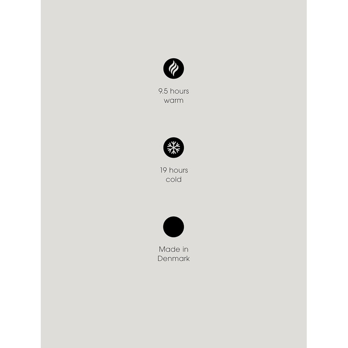 Ізольований глечик Stelton EM77 - Двостінний ізольований глечик для гарячих/холодних напоїв - Чайник та кавник зі скляною вставкою, магнітною застібкою, кришкою, що закручується, вінтажний дизайн - 1 літр, пісочний