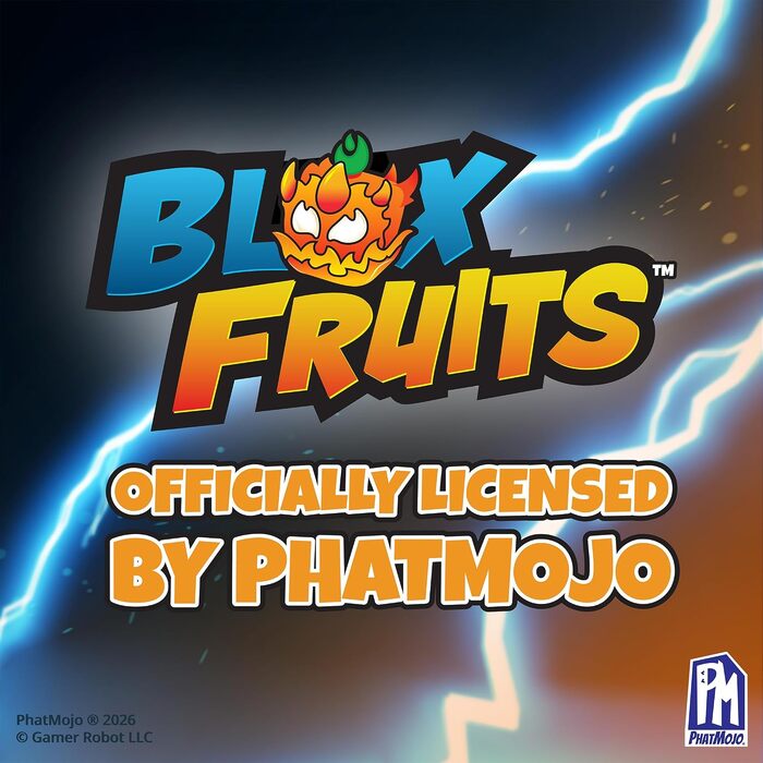 Набір Blox Fruits чохол для зберігання, плюшеві іграшки, мініфігурки та постер (Серія 3) з DLC-кодом для Roblox, офіційний ліцензійний набір