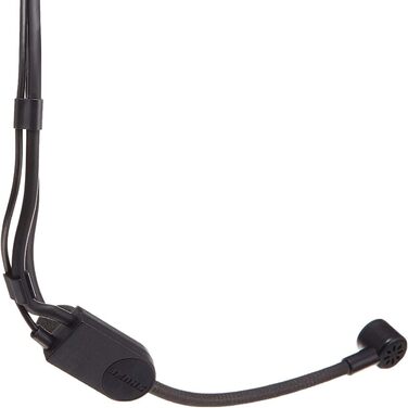 Гарнітура Shure PGA31 конденсаторний мікрофон з кардіоїдною діаграмою, гнучким штативом, вітрозахисним екраном та роз'ємом TA4F (TQG) для бездротових систем Shure (PGA31-TQG)