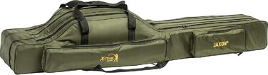 Сумка для вудилищ Jaxon 2/3 відділення чохол для вудилищ сумка для риболовлі 9 варіантів 100-160 см (140 см/3 відділення/UJ-XAU140)