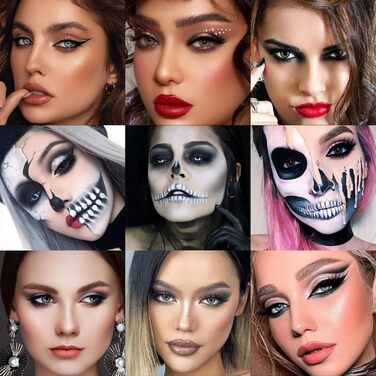 Палітра тіней Docolor Black Smokey Palette (9 відтінків)