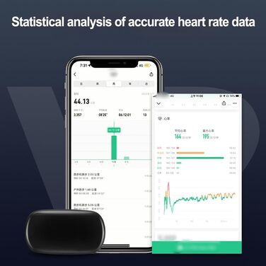 Пульсометр для велоспорту та фітнес-тренувань із сумісністю BLE 4.0 та ANT, водонепроникний за стандартом IP67, легкий (15 г), для та W