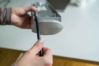 Багаторозеткова розетка 10-кратна (багаторозеткова розетка з 2 вимикачами на 5 розеток кожен і кабелем 2м) срібляста срібляста оди