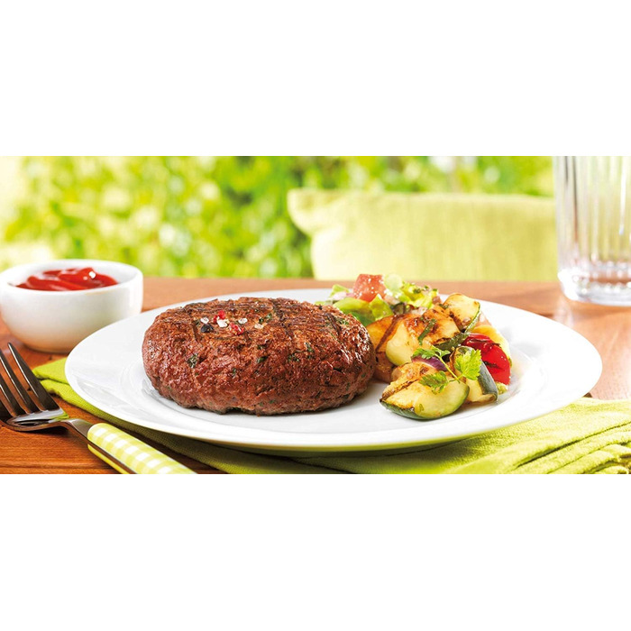 Електричний гриль Tefal Easygrill Adjust BG90F5 з підставкою для вулиці та можливістю використання як настільний, 2300 Вт, площа гриля 870 см, легке очищення, чорний/бордовий