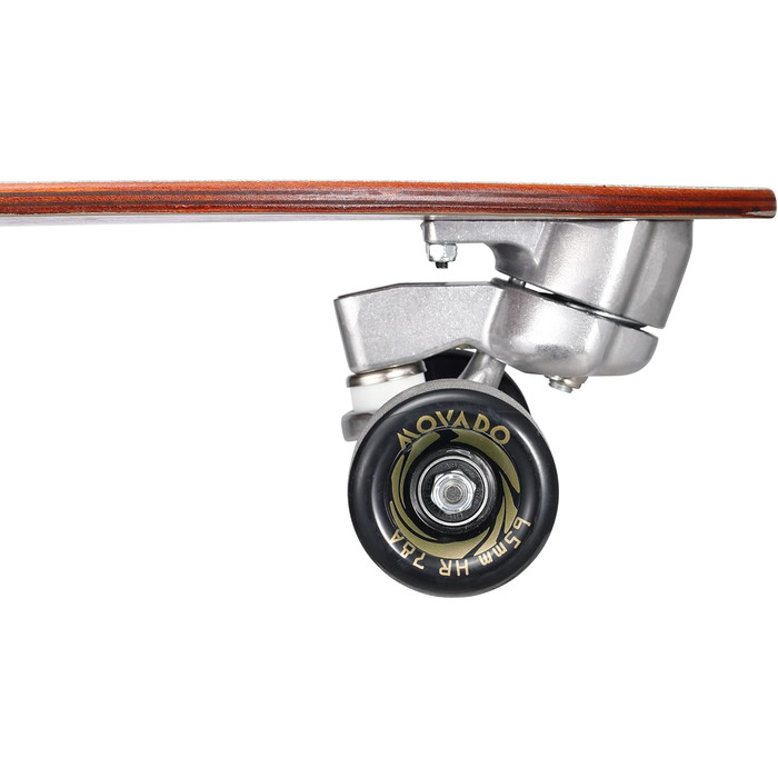 Серф-скейтборд Лонгборд Вінтажний ретро-круїзер Високошвидкісний кугельлагер ABEC-11 Комплект унісекс, 2 деки - Екзотичний