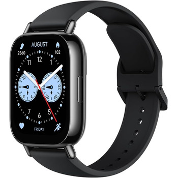 Розумний годинник Xiaomi Redmi Watch 5 Lite, вбудований GPS, відстеження серцевого ритму та SPO, водонепроникність 5 атм, завжди ввімкнений дисплей, Bluetooth-дзвінки, сучасний чорний колір