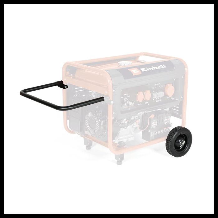 Бензиновий генератор Einhell TC-PG 8000 (максимальна потужність 8000 Вт, максимальна безперервна потужність 7500 Вт, бак 25 л, 4-тактний двигун, 2 шт. 230 В, 400 В, захист від низького рівня оливи)