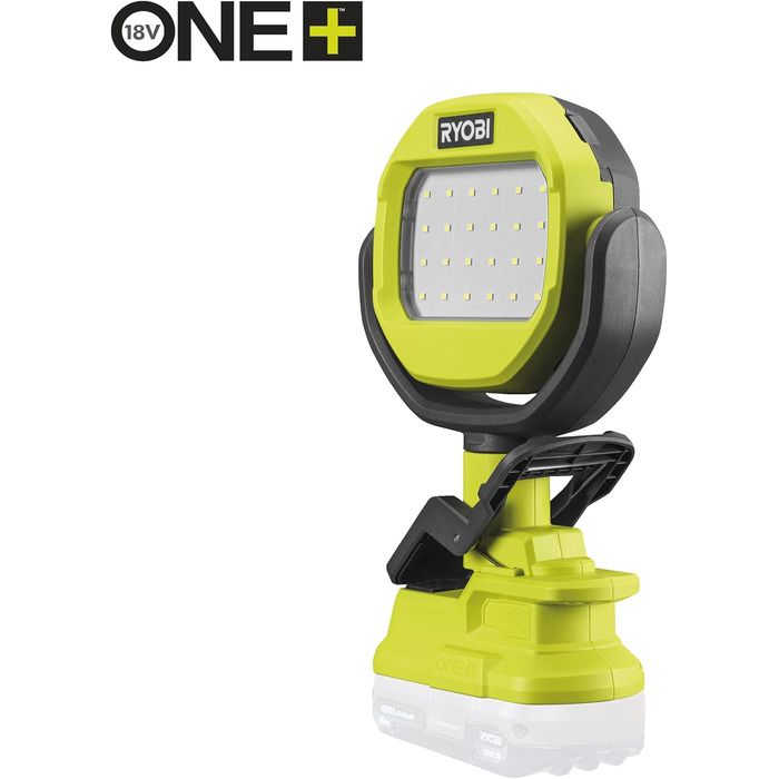 Акумуляторний LED-ліхтар RYOBI 18 V ONE RLCL18-0 (до 1000 лм, поворотна головка 360, без АКБ та зарядного пристрою)