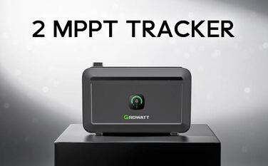 Система накопичення енергії Growatt NOAH 2000 для балкону, ємність акумулятора 2048 Вт, сумісна з балконними електростанціями, IP66, понад 6000 циклів зарядки, 10-річна гарантія, встановлення Plug & Play за 5 хвилин