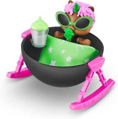 Несподіваний загін єдинорогів Серія 6 Новонароджений єдиноріг Загадковий загін Сяйва Колекційна капсула (5 шт.) Скіни X-shot, 5