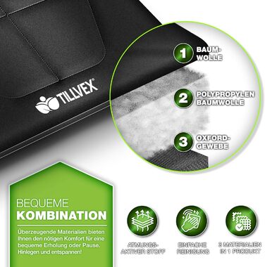 Складане кемпінгове ліжко tillvex з сумкою для перенесення, витримує до 200 кг Надзвичайно широке кемпінгове ліжко Ліжко для лову коропа для використання на вулиці та в приміщенні Складане гостьове ліжко для саду, кемпінгу, риболовлі, фестивалів, подороже