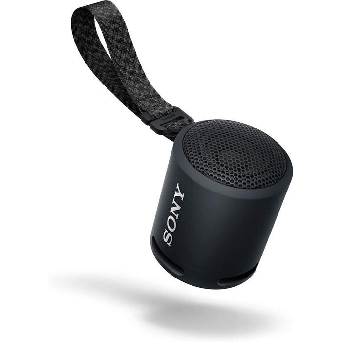 Портативна водонепроникна колонка Sony SRSXB13/B Extra Bass з Bluetooth, USB Type-C, 16 годин автономної роботи чорний