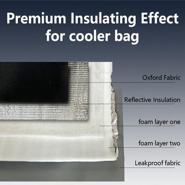 Органайзер для переднього багажника Tesla Model 3, сумка для кемпінгу з герметичним охолоджувачем, складана сумка для зберігання речей у передньому багажнику Tesla, компактна, покращена, потовщена, міцна, ідеальна для.