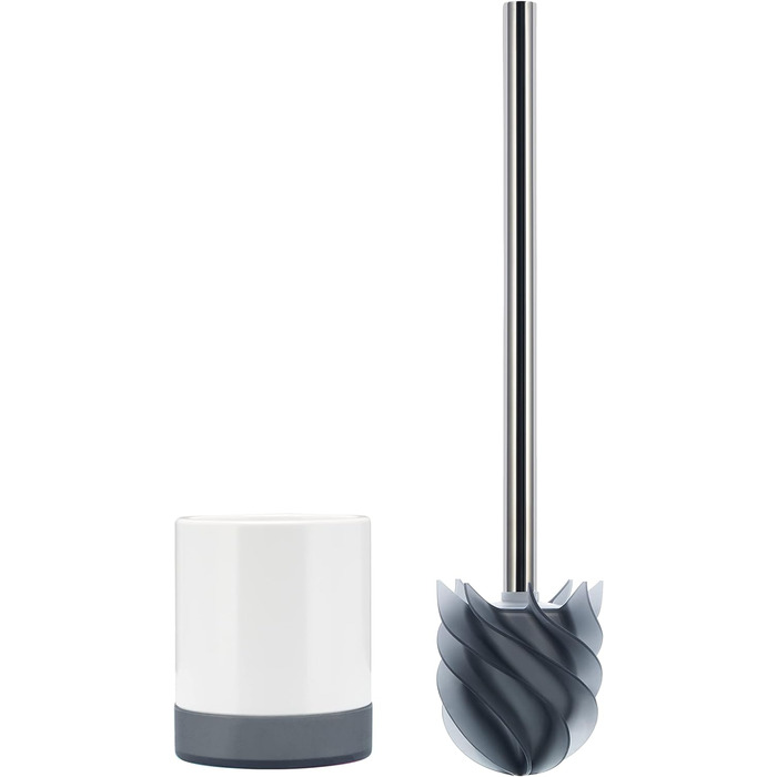 Силіконова щітка для туалету LOOMAID з ефектом лотоса - Зроблено в Німеччині - Щітка для туалету, щітка для туалету з протиковзким