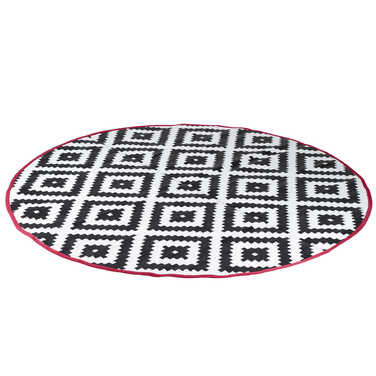 Килимок для пікніка Bo-Camp Falconwood Round Black/White (4271100)