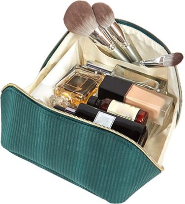Органайзер для косметички Дорожній органайзер для макіяжу Косметичка велика Органайзер для косметичок великий, просторий і стильни