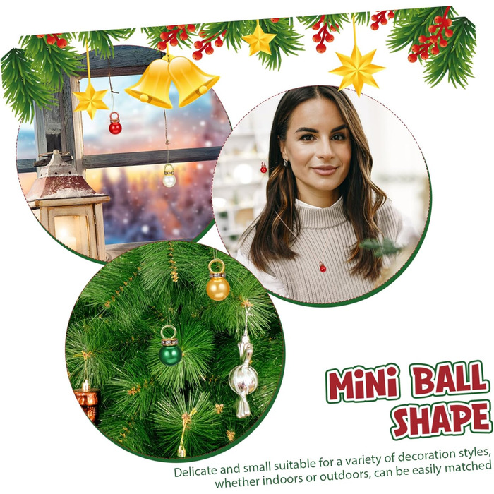 Мініатюрних ялинкових прикрас 200 шт EPIGEIST