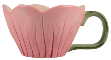 Чашка 380 мл Handmade Flower LED