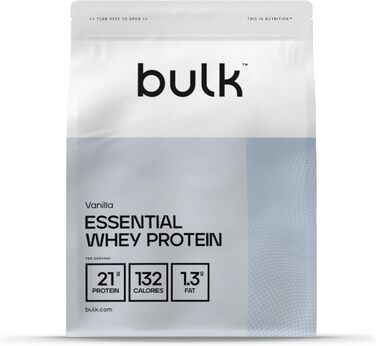 Протеїновий порошок Bulk Essential Whey Protein, ваніль, 2,5 кг