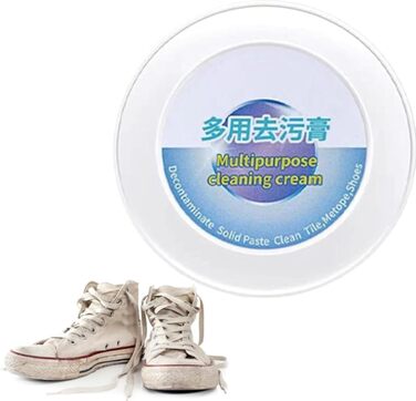 Білий крем для взуття White Shoe Cleaner White Shoes, для глибокого чищення спортивного взуття з брезенту та сітки 2 шт. и